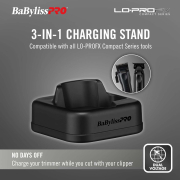 BaBylissPRO LO-PROFX Compact Clipper & Trimmer  FX8272PKMB