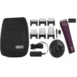 Wahl Prolithium Bravura Cord/Cordless Clipper Burgundy 56334