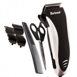 Barbasol 10PC Pro Hair Clipper Set CBH1-4002-SLV 84118