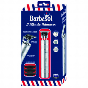 Barbasol Rechargeable T-Blade Trimmer CBT1-6002-SLV 84414