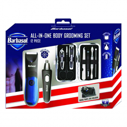 Barbasol12PC All-In-One Body Groming Kit CBK1-6001-KIT 84445