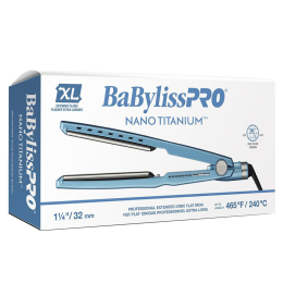 BaBylissPRO Nano Titanium Ionic Flat Iron 1&frac14;" BNT9091TXLC