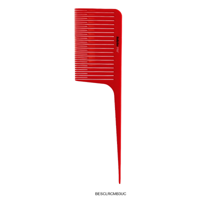 BaBylissPRO Coloring Comb W/Pintail Red BESCLRCMB3UC 44929