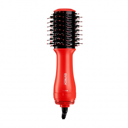 IZUTECH TORO 2-IN-1 Volumizing Dryer Brush Coral Red 06303