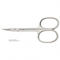 MBI-505 Cuticle & Eyebrow Scissor  CVD 3.5"
