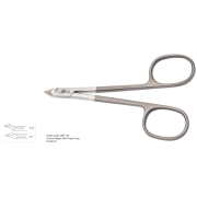 MBI-116 1/2" Cuticle Nipper w Finger Loop Handle Size 3.5"