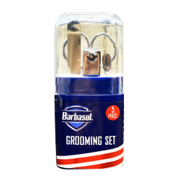 Barbasol 5PC Nail Groming Kit CBG1-8001-SLV 84175