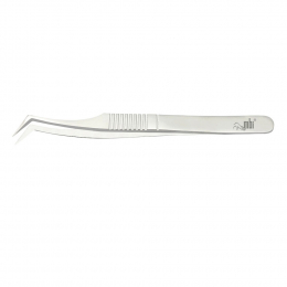 MBI-410 Angled Needle Nose Tweezer Size 4.5"
