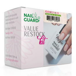 Magic Builder Gel NailGuard Clear 2-in-1 Value Restock Kit
