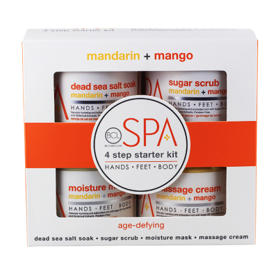 BCL Spa 4 Step Starter Kit Mandarin + Mango SPA52110