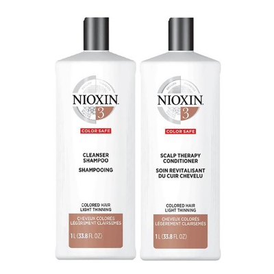 Nioxin3 Colored Hair Light Thin Duo Pack 1L 33.8 fl oz 32394