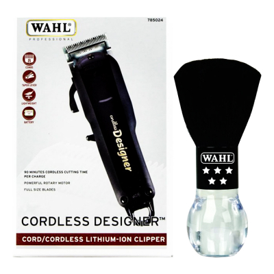 Wahl Duo Cordless Designer Lithium-Ion Clipper/Duster 50304