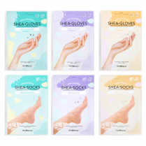 AvryBeauty Gloves & Socks Holiday 6PK AM001AST