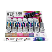 Gelish Chrome Stix 24PCS Display 1168201