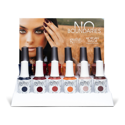 Gelish & Morgan Taylor No Boundaries 12Pcs Display 1130044