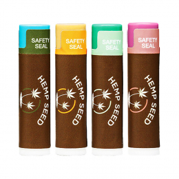 Earthly Body Hemp Seed Hemp Lip Balm 48PC HSL100