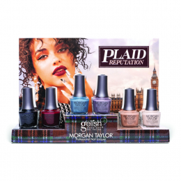 Gelish & Morgan Taylor Plaid Reputation 12PC  1130056