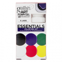 Gelish Art Form Gel 2D 6 Jars Color Gel Kit Essentia 1121794