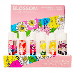 Blossom Tropical Fruit Roll-on Lip Gloss 18pcs BLLG18B