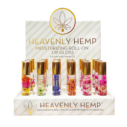 Blossom Heavenly Hemp Moisturizing Roll-On Lip Gloss HHLG18