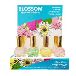 Blossom High Shine Top Coat 12Pcs Dis BL-HHTC12