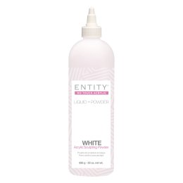Entity No-Touch Acrylic Sculpting Powder White 22 oz 5900001