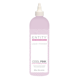Entity No-Touch Acrylic Sculpting Powder Cool Pink 22 oz