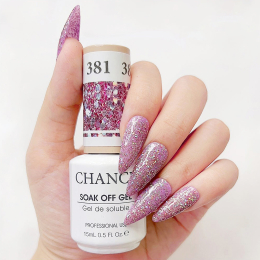 Chance Soak Off Gel 0.5oz - Diamond Dust 381