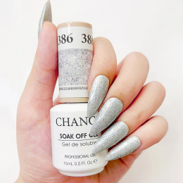 Chance Soak Off Gel 0.5oz - Diamond Dust 386