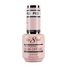 Cre8tion French Collection Soak Off Gel 0.5 oz P03 09620