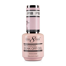 Cre8tion French Collection Soak Off Gel 0.5 oz P18 07080