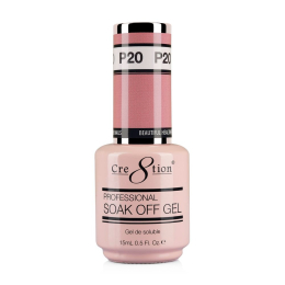 Cre8tion French Collection Soak Off Gel 0.5 oz P20 07082