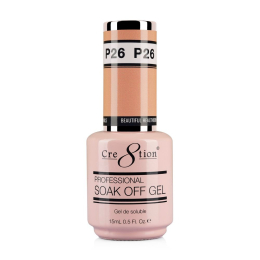 Cre8tion French Collection Soak Off Gel 0.5 oz P26 07088