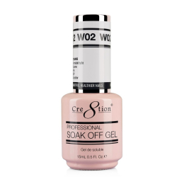 Cre8tion French Collection Soak Off Gel 0.5 oz W02