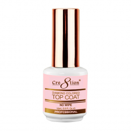 Cre8tion Diamond Top Coat Colored No Wipe 0.5 floz 0916-2074