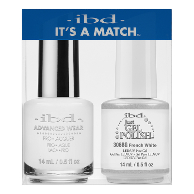 IBD Just Gel Polish It's A Match - French White 306BD/32920