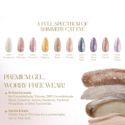 Apres Astral Reflective Cat Eye Gel - Temperance CE01