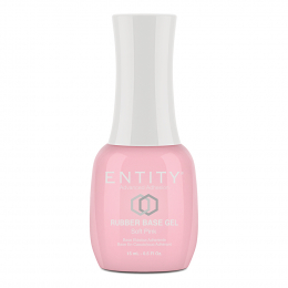 Entity Rubber Base Gel 15ml/0.5 oz Soft Pink 5110002/55442