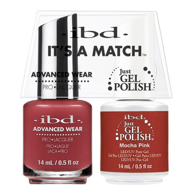 IBD Just Gel Polish It's A Match - Mocha Pink #65502