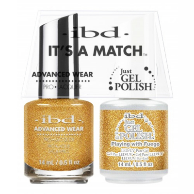 IBD Just Gel Polish It's A Match - Playing With Fuego #67005