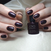 CND Shellac Plum Paisley 0.25 fl oz/7.3ml - 92014