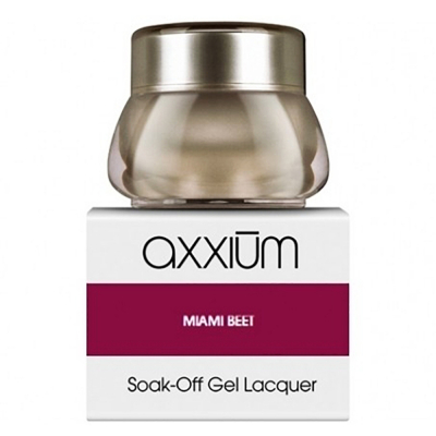OPI Axxium S/O Gel Lacq Miami Beet .21 oz. - 6g AXB78