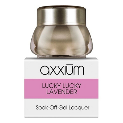 OPI Axxium S/O Gel Lacq Lucky Lucky Lavender .21oz -6g AXH48