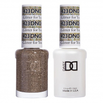 Daisy DND423 Soak Off Gel All In One Set -  Glitter For You
