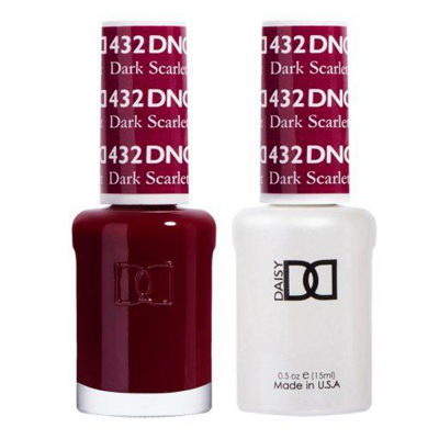 Daisy DND432 Soak Off Gel All In One Set - Dark Scarlet