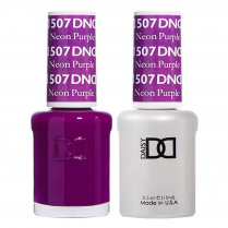 Daisy DND507 Soak Off Gel All In One Set - Neon Purple