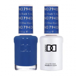 Daisy Soak Off Gel All In One Set - Rock N Blue DND794