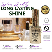 Gotti Nails No Wipe Top Coat 15ml / 0.5 fl oz TC-G 72375