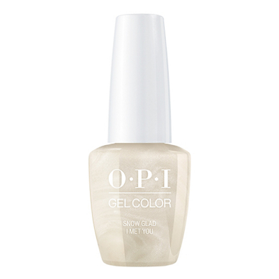 OPI Gelcolor Snow Glad I Met You 0.5 floz - HP J01