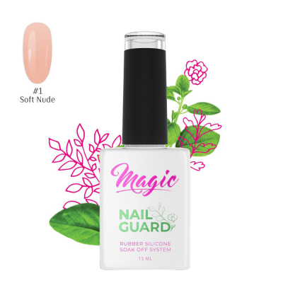 Magic Builder Gels NailGuard 15 ml - Soft Nude #1 46750